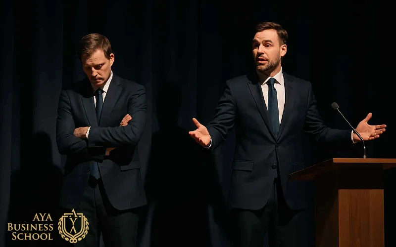 تاثیر زبان بدن در سخنرانی