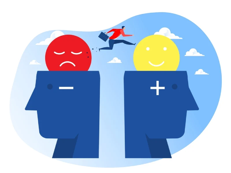 انرژی منفی را چگونه دور کنیم؟ راهکارهای دفع انرژی منفی 2 تلاش برای تقویت افکار مثبت