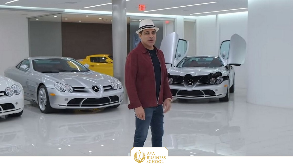 Manny Khoshbin sbirka Mercedesu SLR McLaren 01