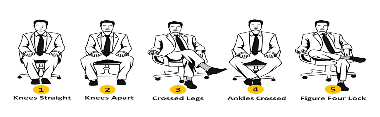 زبان بدن نشستن