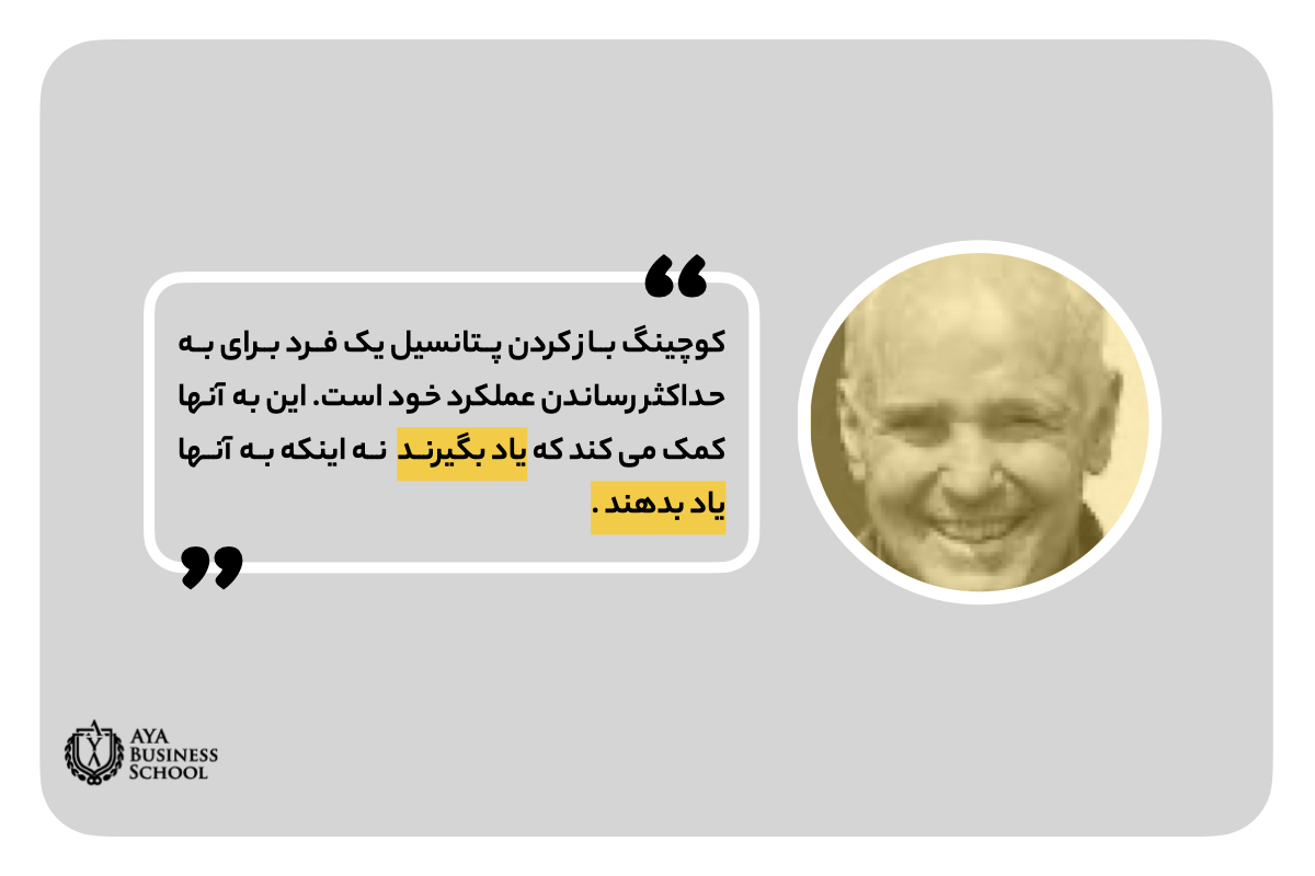 سخنی از تیموتی گالوی